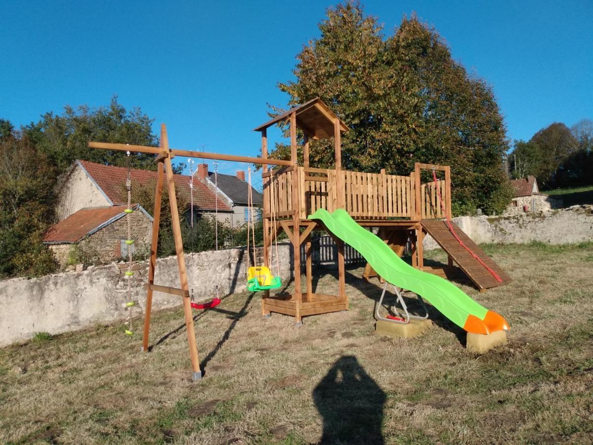Chez Sivade Gite La Crouzille Exterior foto
